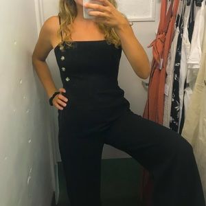 Urban outfitters black jumpsuit